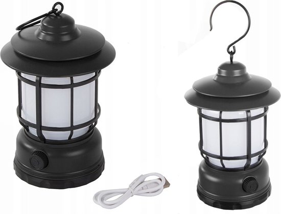 LED oplaadbare Campinglamp - Camping Lantaarn Oplaadbaar - Tent Licht voor Kamperen - Noodgevallen - Vissen - Hiking — afbeelding 2