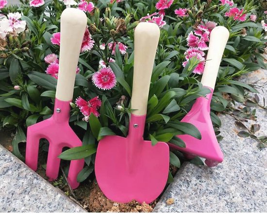 Tuingereedschap set voor kinderen - 6 delig buitenspeelgoed set van Tuingereedschap. — afbeelding 3