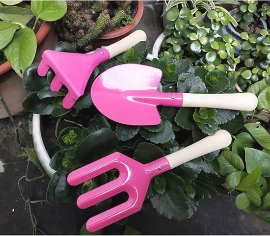 Tuingereedschap set voor kinderen - 6 delig buitenspeelgoed set van Tuingereedschap. — afbeelding 5