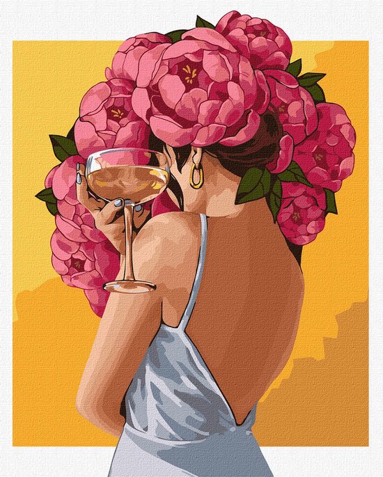 Peinture par numéros - Haie de Fleurs – Figured'Art