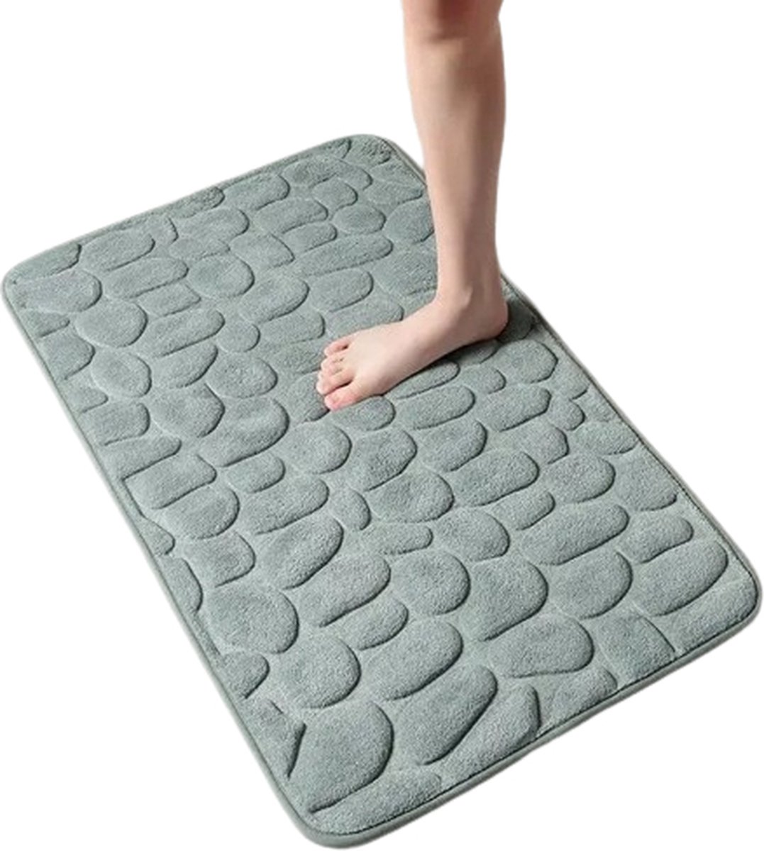 Blyx® - GripMat - Badkamermat - Douchemat - Douchemat Antislip Voor Douche - Douchemat Antislip - Bad Mat - Badmat - Antislipmat Douche - Badmat Antislip - 40x60 Cm - Groen