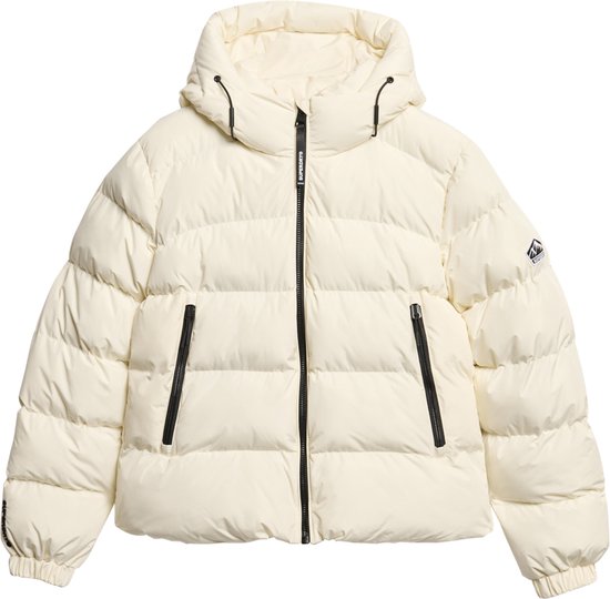 Superdry HOODED SPORTS PUFFER JACKET Dames Jas - Maat XL