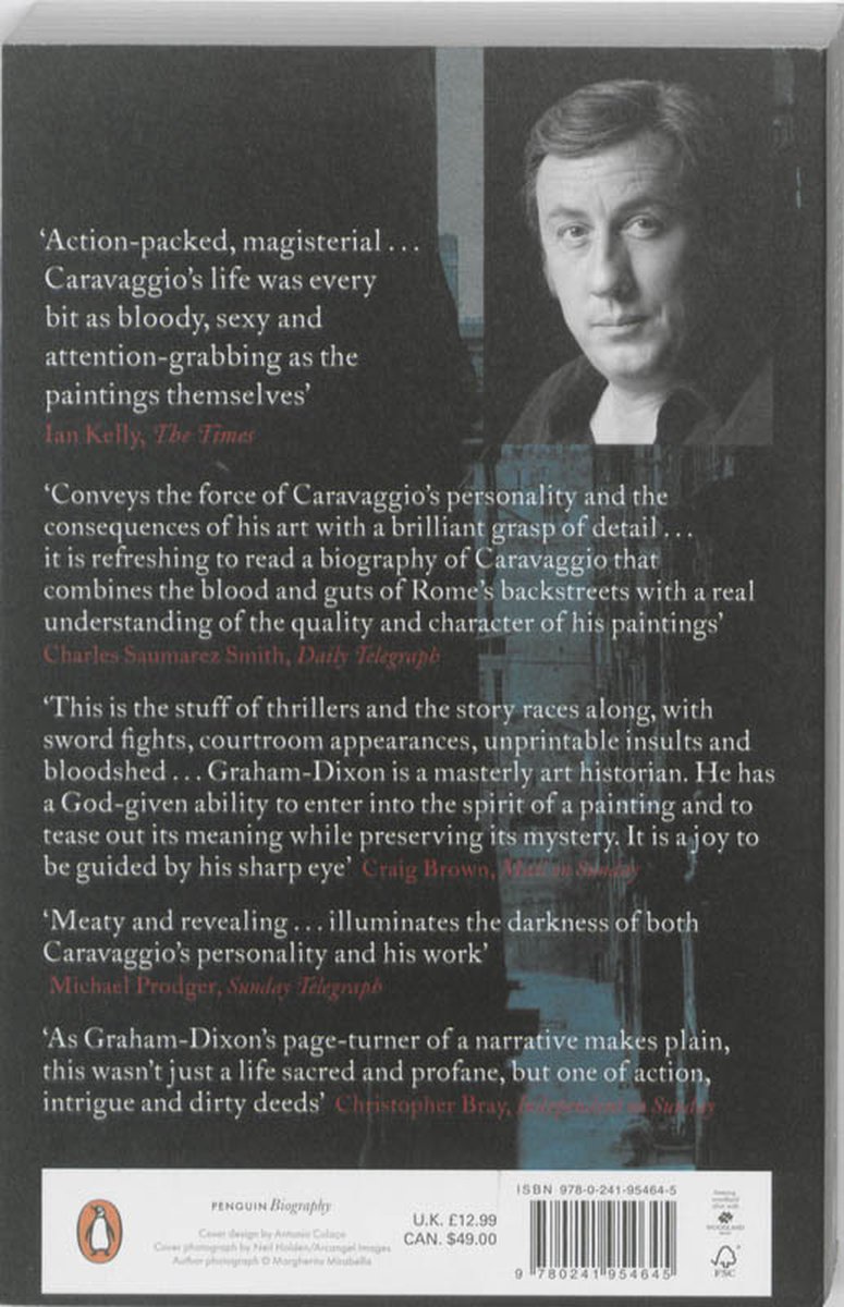 Caravaggio - back cover