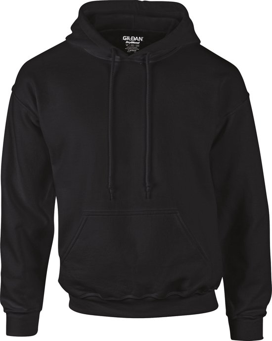 Gildan Dryblend® Adult Hooded Sweatshirt® GI12500 - Black - L
