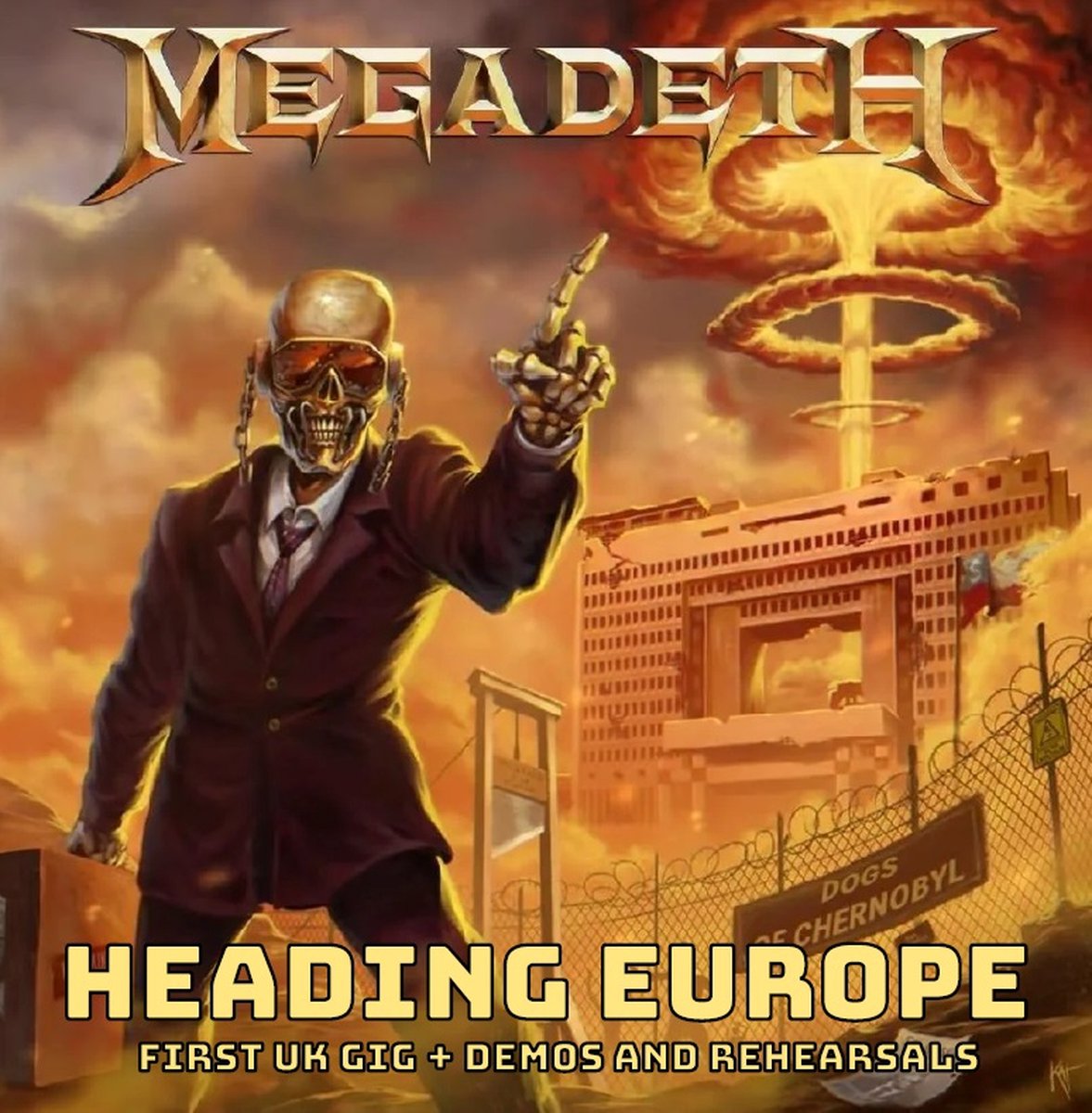Heading Europe – First UK Gig + Demos and Rehearsals