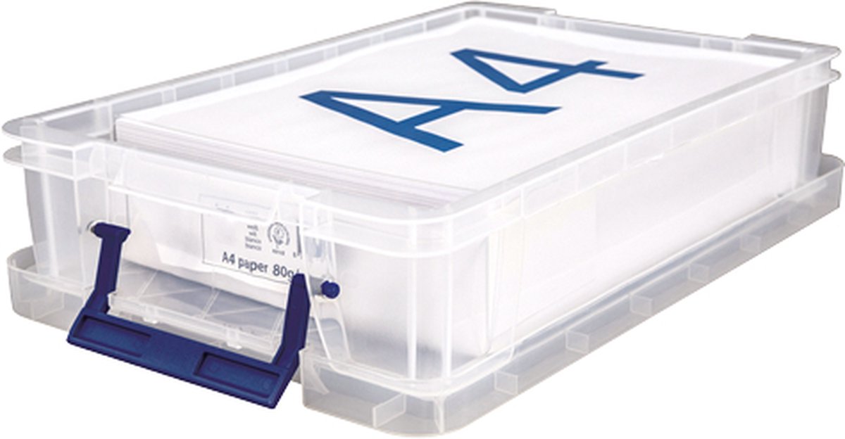 Bankers Box ProStore - plastic opbergbox - met deksel - veilig voor voedsel - volledig recyclebaar - 5.5L