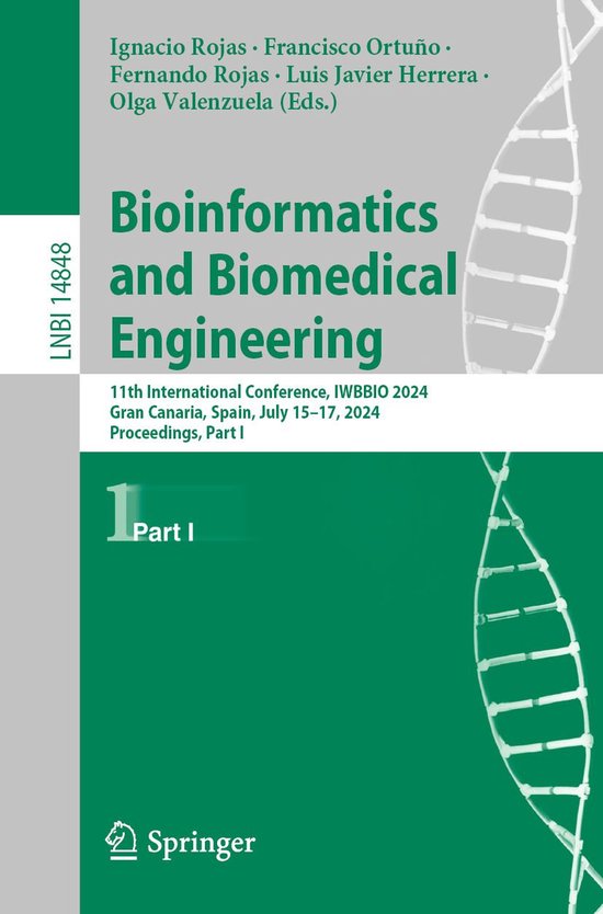 Springer Nature Proceedings Computer Science 1 - Bioinformat ... - cover