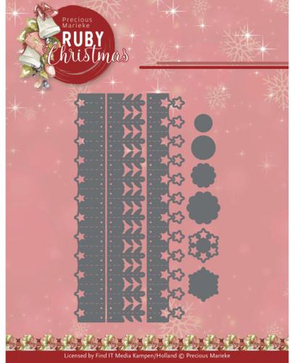 Dies - Precious Marieke - Ruby Christmas - Ruby Rosttes