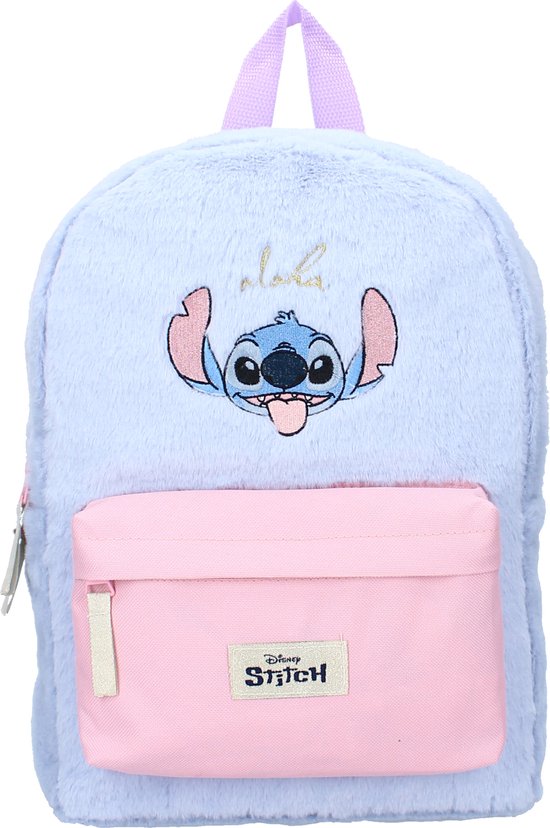 Foto: Stitch unconditionally loved rugzak blauw