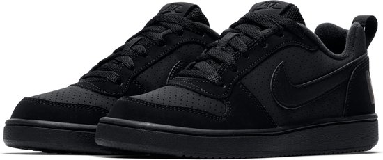 Nike Court Borough Low Bg Jongens Sneakers - Black/Black-Black - Maat 40 |  Bestel nu!