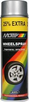Bombe de peinture Motip Gris argent spécial jante 500ml M04007 auto pour moto scooter neuf