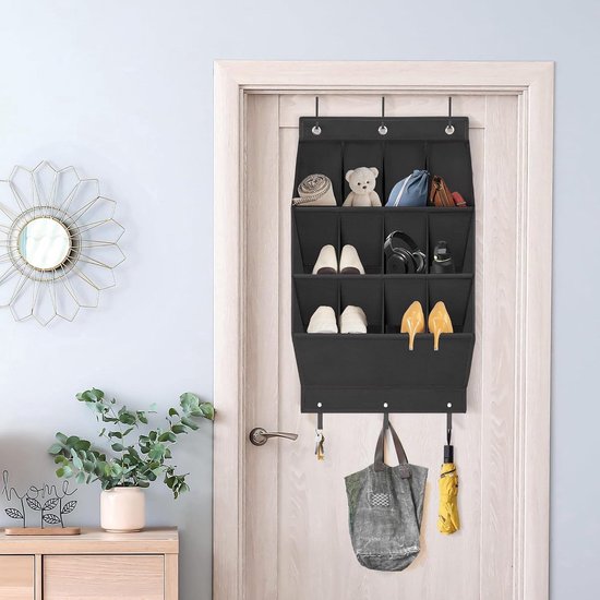Mengmen 12 Hangende Zak Schoenen Organizer Beugel Achter Deuren Schoenen Opslag Houder Huishoudelijke Muur Tas Slaapkamer Schoenen Opbergen-B Mengmen 12 Hangende Zak Schoenen Organizer Beugel Achter Deuren Schoenen Opslag Houder Huishoudelijke Muur Tas Slaapkamer Schoenen Opbergen-B