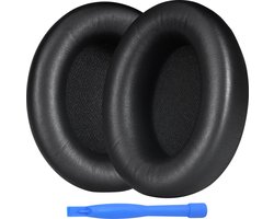 MMOBIEL Vervangende Oorkussens Geschikt voor Beats Studio Pro Wireless Noise Cancelling Hoofdtelefoon – Memory Foam en Protein PU Koptelefoon Oorkussens - Noise Isolation Hoofdtelefoon Earpads – Zwart