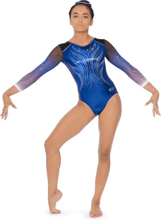Gymnastics suit Renate Navy Sleeveless - Sparkle & Dream – Sparkle&Dream Gymnastics suit Renate Navy Sleeveless - Sparkle & Dream – Sparkle&Dream