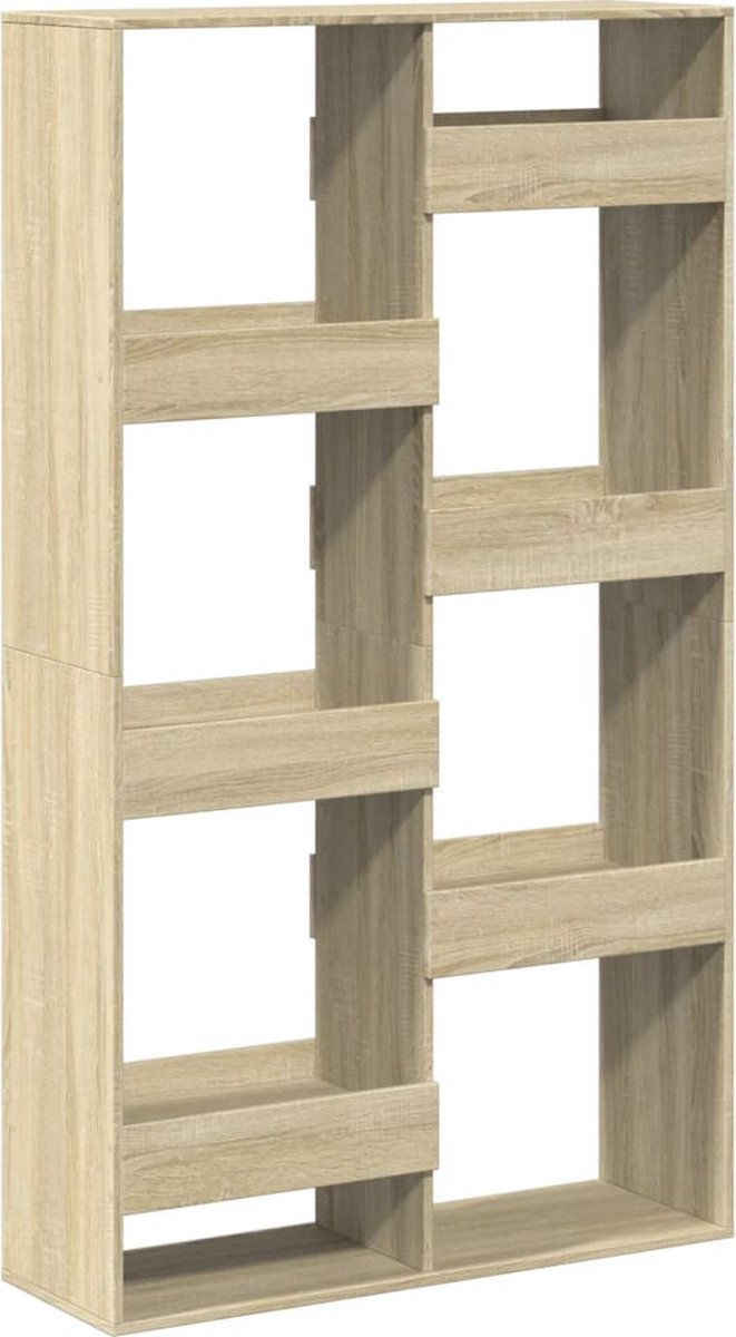 vidaXL Kamerscherm - 100x33x175 - cm - bewerkt - hout - sonoma - eikenkleurig
