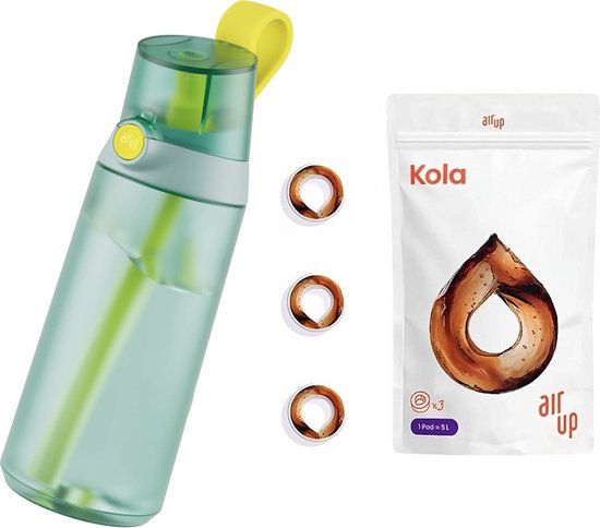 Air Up Drinkfles Mini Sipper - Groen - 600 ml - Starterskit - Fles voor Kind -