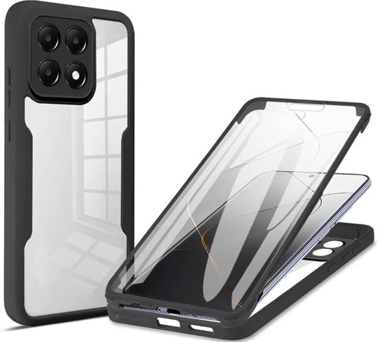 Coque Dux Ducis Pour Xiaomi Poco F6 Pro, Antichoc, Motif Boréal, Noir, Rigide