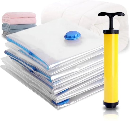 hangende vacuümzakken, ruimtebesparende vacuümzakken voor kleding