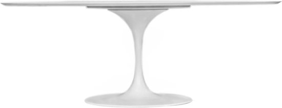Table à manger Flute ovale Wit