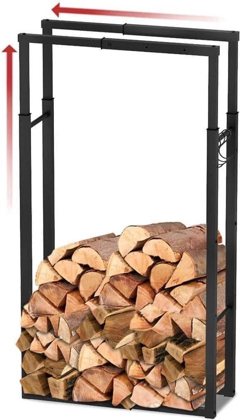 Sonnewelt Brandhoutrek voor binnen en buiten, 40 x 25 x 100 cm
