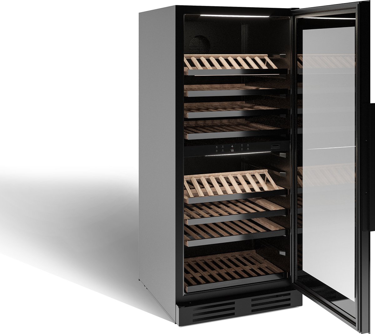 Nestor NWX293FN1 Wijnklimaatkast 93 Flessen met - afbeelding 3
