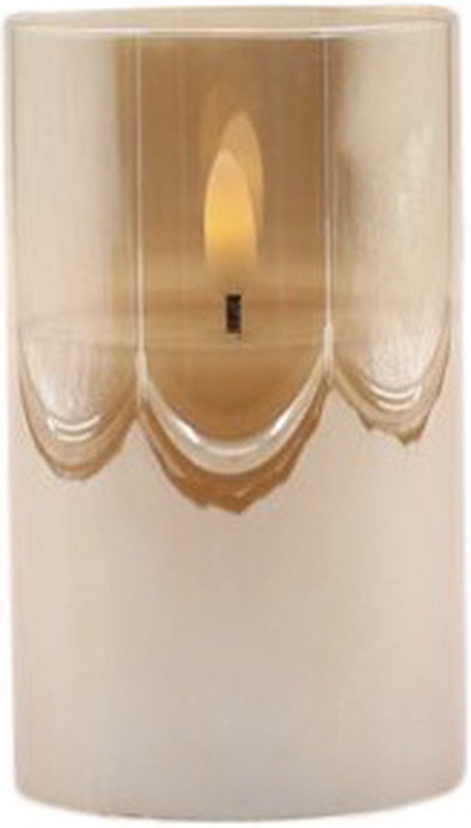 Mansion atmosphere Led sfeerlicht goud 7,5x12,5cm