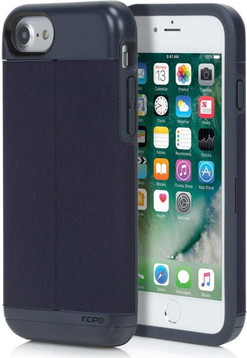 Incipio Esquire Serie Brieftasche Marine für Apple iPhone 7/8/SE 2020