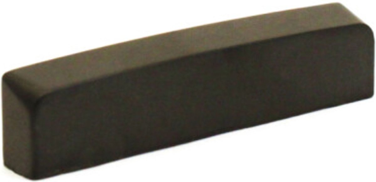 Graph Tech PT 4061 00 Black TUSQ XL G-Style Nut Blank Flat - Gitaaronderdeel