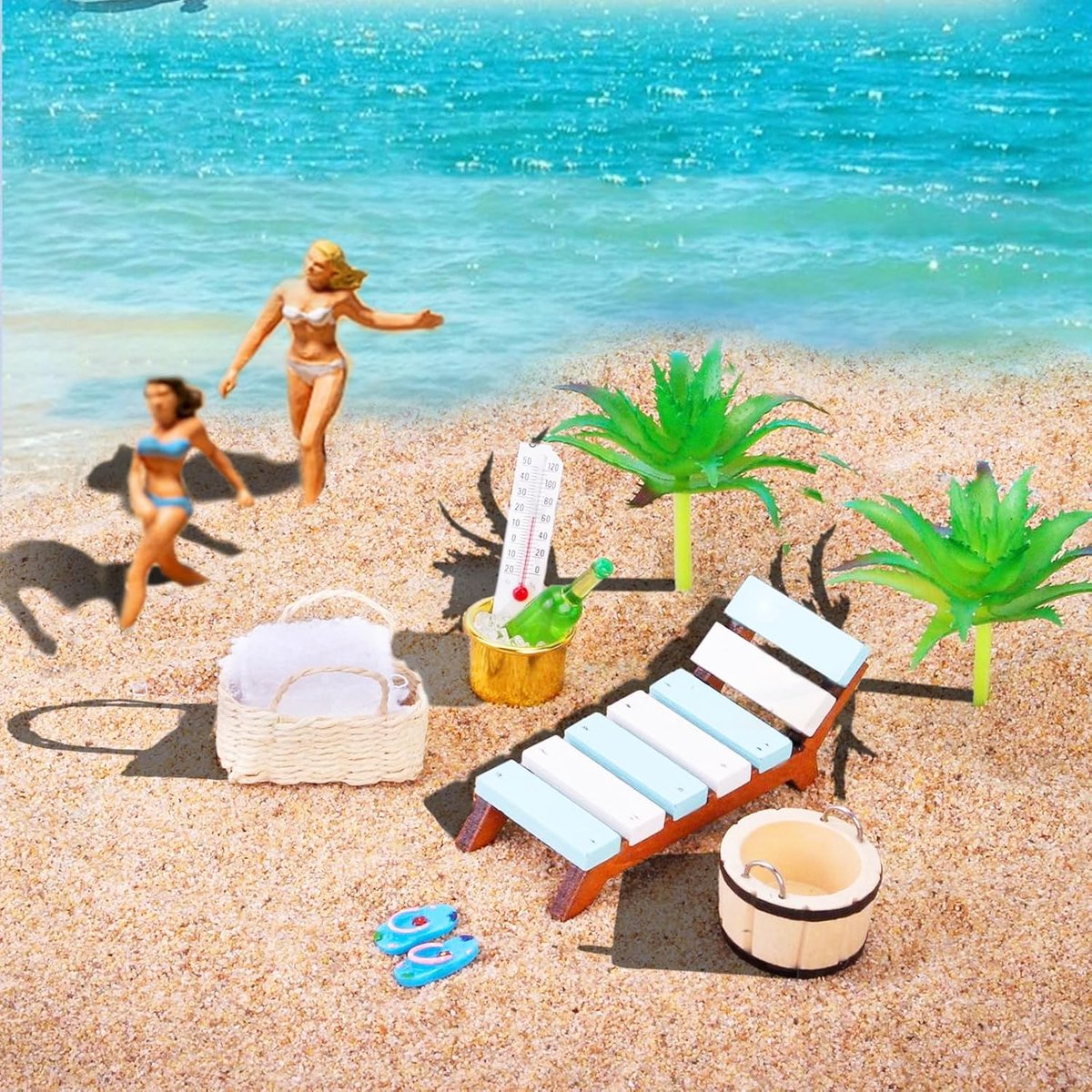 rOCKETSHOPPERS Miniatuur Sauna Accessoires Set thumbnail 6