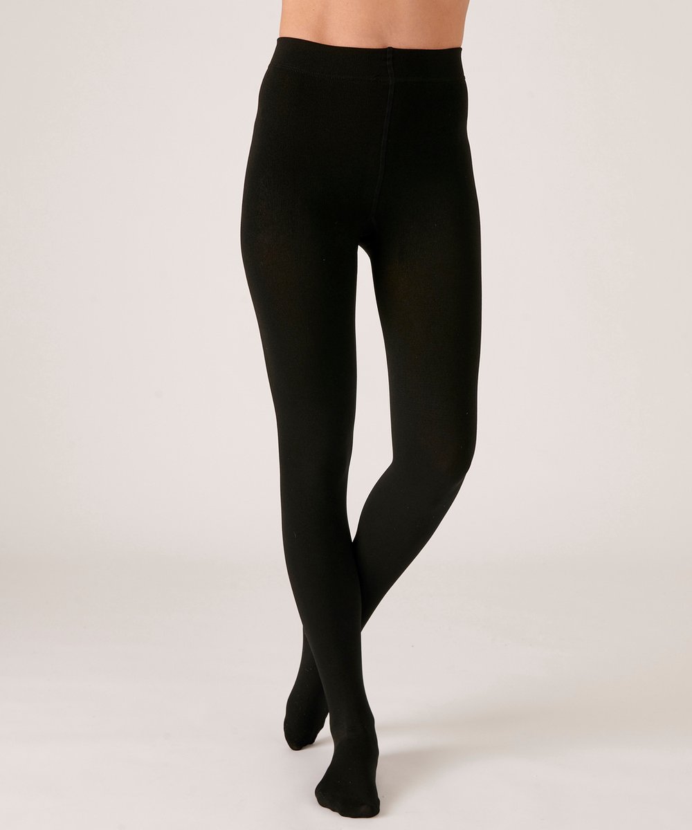 Damart - Panty met geborstelde binnenzijde Thermolactyl 300D - Dames - Zwart - 5/6
