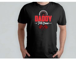 Race Car Daddy Crew - T Shirt - cadeau - gift - vader - dad - beste vader ter wereld - verjaardag - vaderdag - best dad in the world - father - liefde - cute