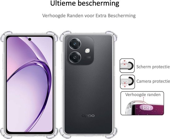 BORYA Case For Honor 200 Lite 5G, Shockproof TPU Bumper Clear Ultra Thin Soft Silky Premium Silicone Cover With Cute Elegant Simple Pattern, E2670 - View #7