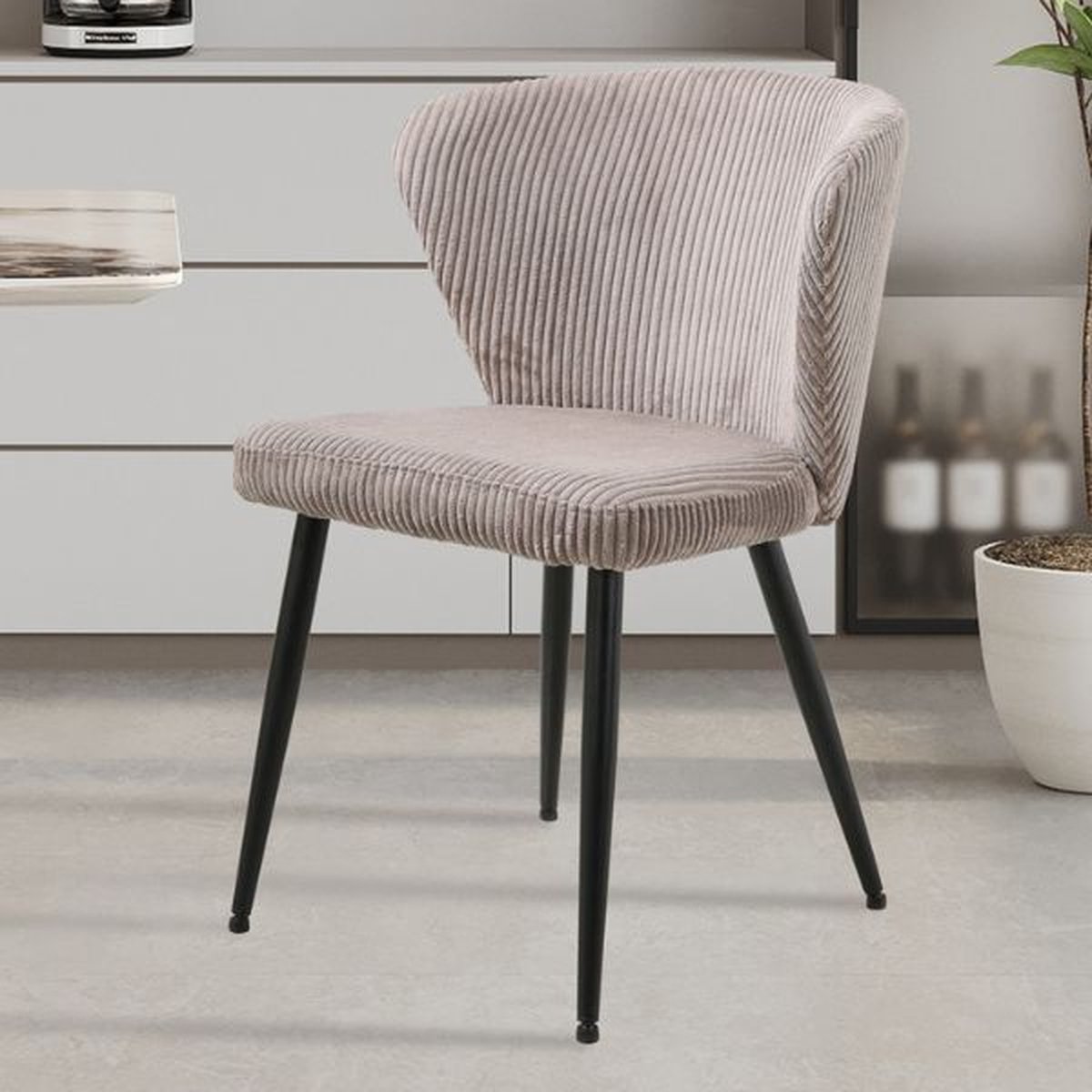 Stoel Tornado | 54 X 55 X 79 Cm | Zandkleur