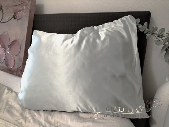ZIMASILK Zijden Kussensloop 100% Moerbeizijde voor Haar & Huid, Dubbelzijdig 19 Momme 6A Kwaliteit, Zacht & Glad, 600 Dradendichtheid, Met Verborgen Rits, 1 Stuk,Koraal, 50 x 75 cm