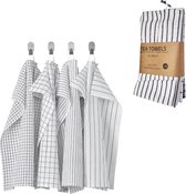 Theedoeken 45 x 60 cm set van 4 stuks