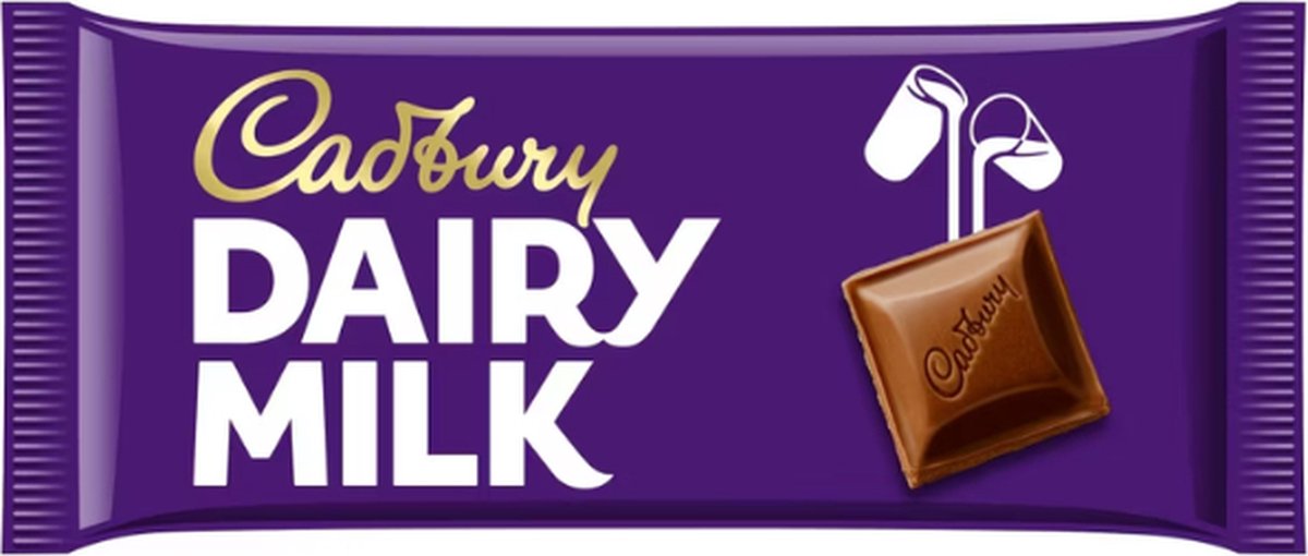 Cadbury Dairy Milk Chocolate Bar (UK) - 180g