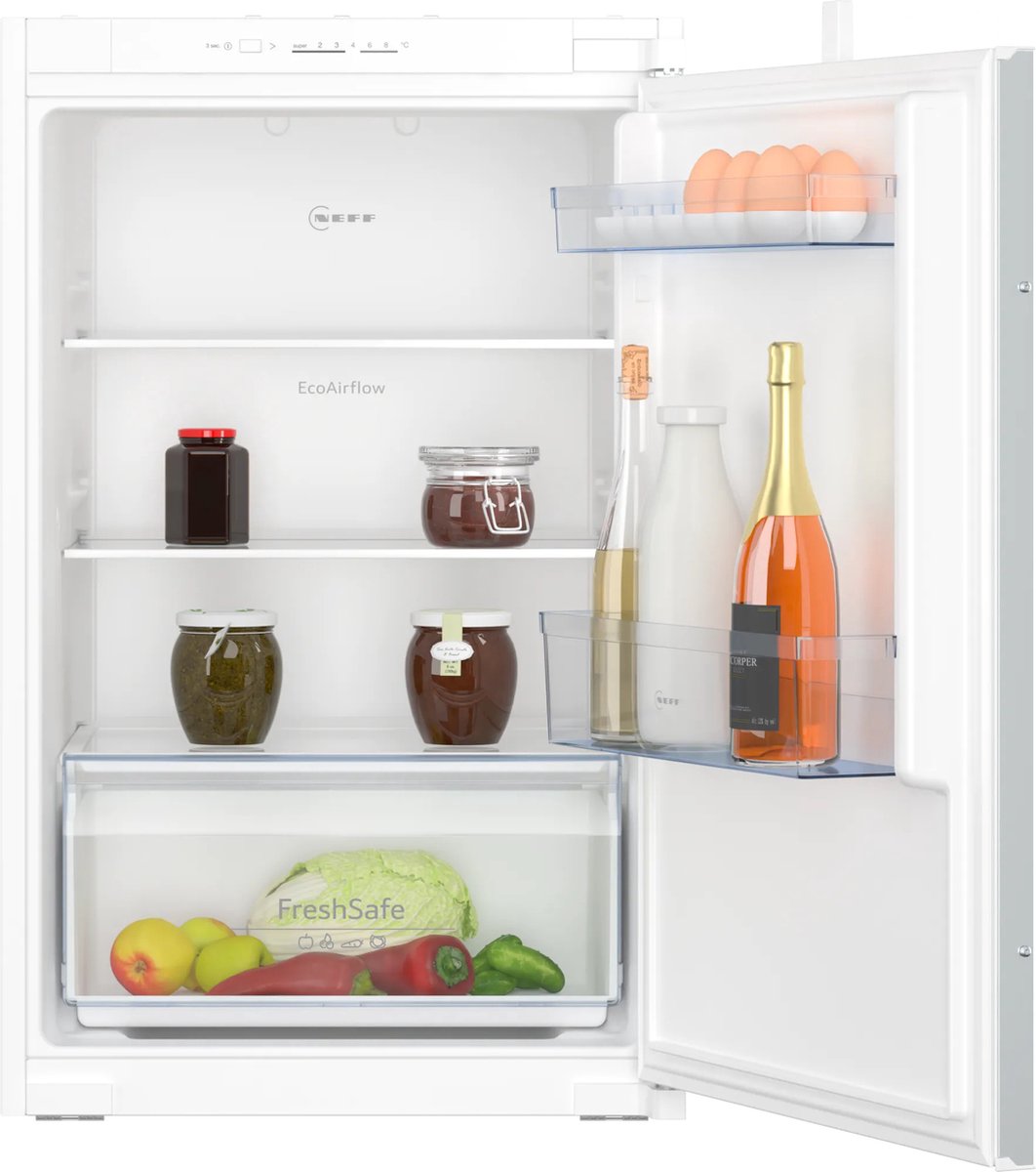 NEFF KI1211SE0 Inbouw Koelkast 88 cm – 136 Liter – Sleepdeursysteem – Energieklasse E
