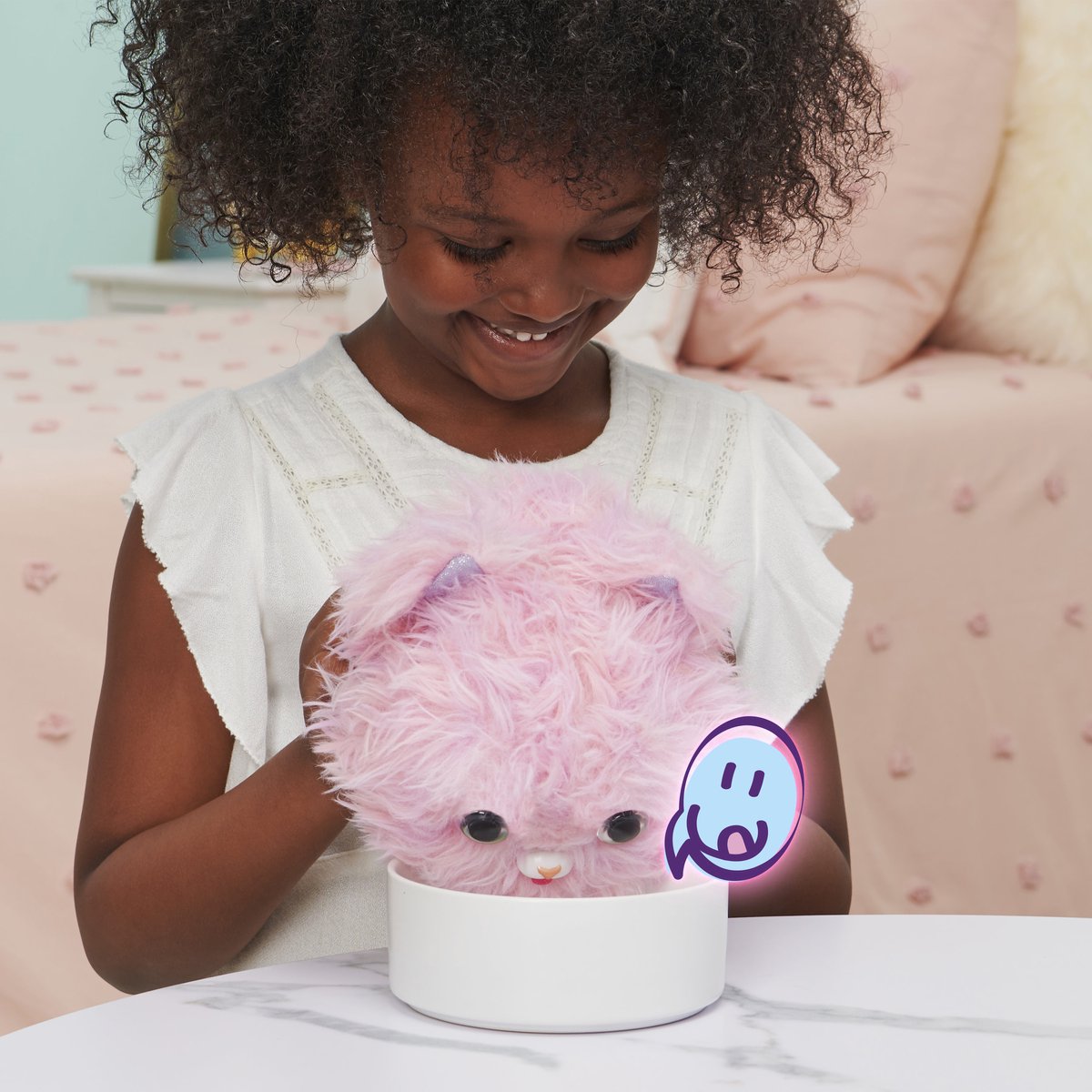 Fur Fluffs - Interactieve Fluffy Knuffel - Roze — afbeelding 2