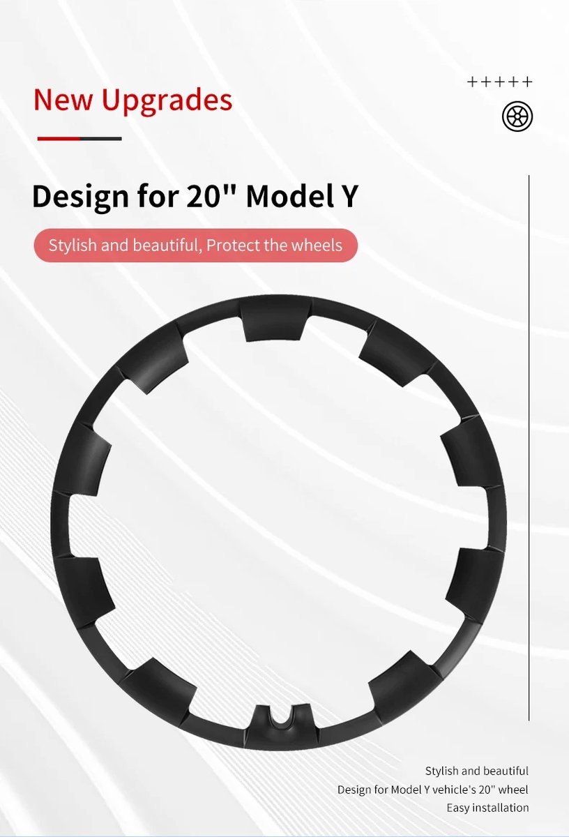 1pcs Tesla Rimcase Replacement Model Y 21-inch RimCase Tesla Überturbi – -Premium EV&Tesla