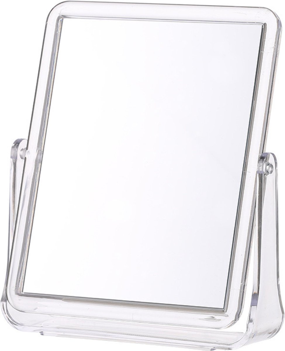 Goedkoopste Bovista Make Up Spiegel - Opmaakspiegel - Staande Spiegel - Tafelspiegel - Tafel - Vierkant