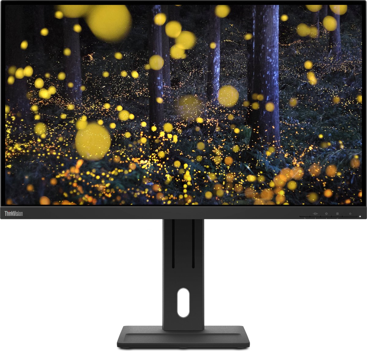 Lenovo ThinkVision E27q-20 LED display 68,6 cm (27") 2560 x 1440 Pixels Quad HD Zwart