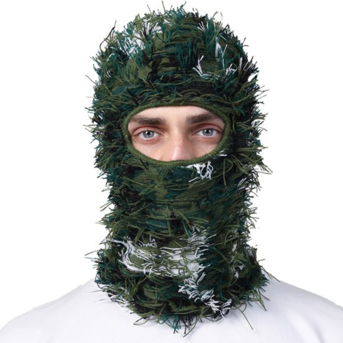 Bovista Ski Masker Bivakmuts Winter Masker Balaclava Ski Mask Full Face Mask Groen