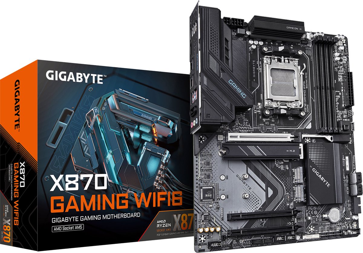 Moederbord AMD Gigabyte X870 GAMING WF6