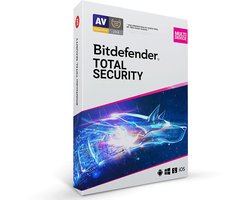 Bitdefender – Total Security – Beveiligingsabonnement – 10 apparaten – VPN