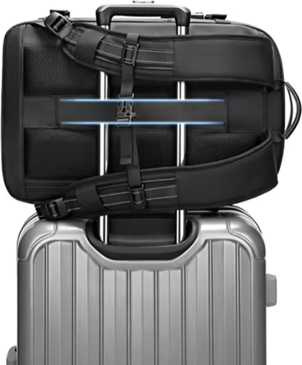 Vacuüm Rugzak Reistas Handbagage 45x36x20 Cm Onder Stoel Cabinetas Voor Dames En Heren Travel Backpack Met Vacuumzak En Handpomp Groen
