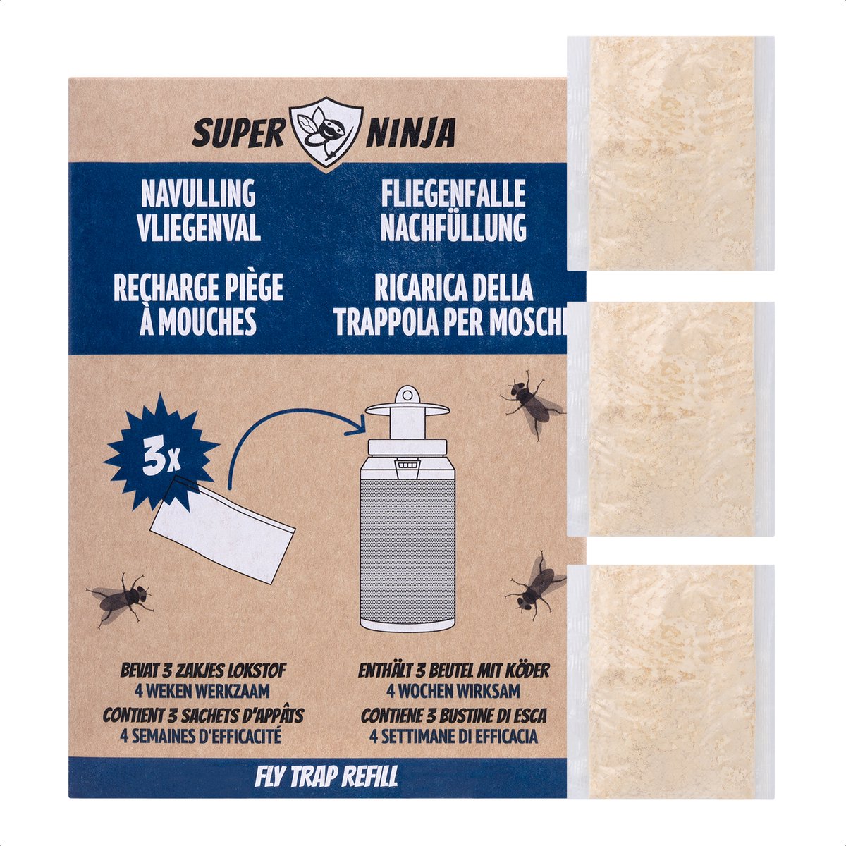 Vliegen Verjagen Super Ninja Vliegenvanger Voor Buiten - Herbruikbare En  Effectieve Vliegenvanger Voor Tuinen En Stallen Venus Fly Trap, image size:1200x1200