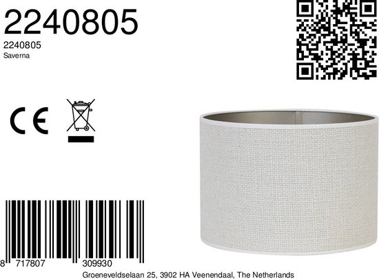 Lampenkapjes 25 cm Lampenkap Stof voor Tafellamp Staande Lampen