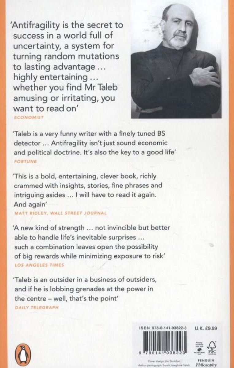 Antifragile - back cover