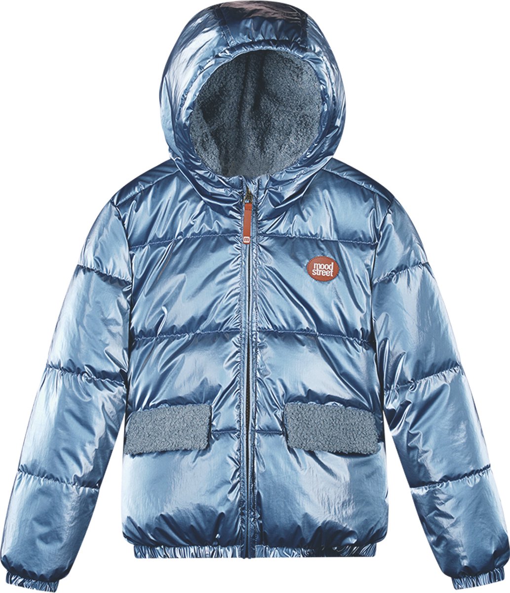 Moodstreet M407-5222 Meisjes Jas - Maat 122-128