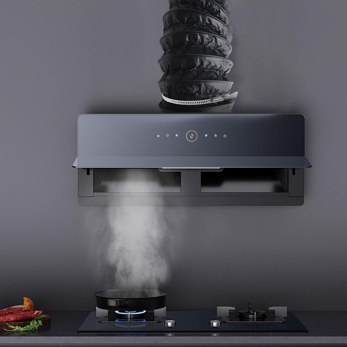 6 Meter Geïsoleerde Flexibele Ventilatieslang 125 mm